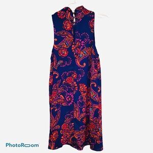 🌺3 FOR $20🌺 - Everly paisley print mock neck dress small bright